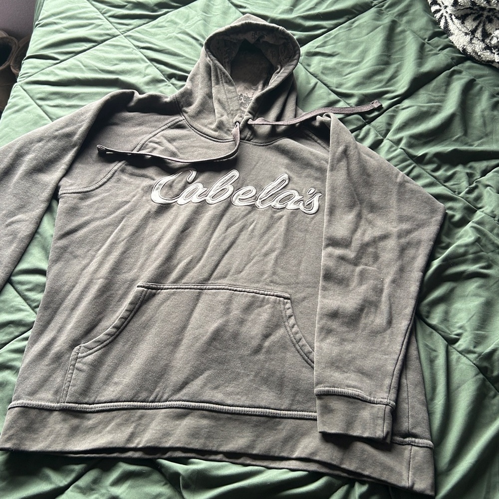 Cabela's Charcoal Pullover Hoodie